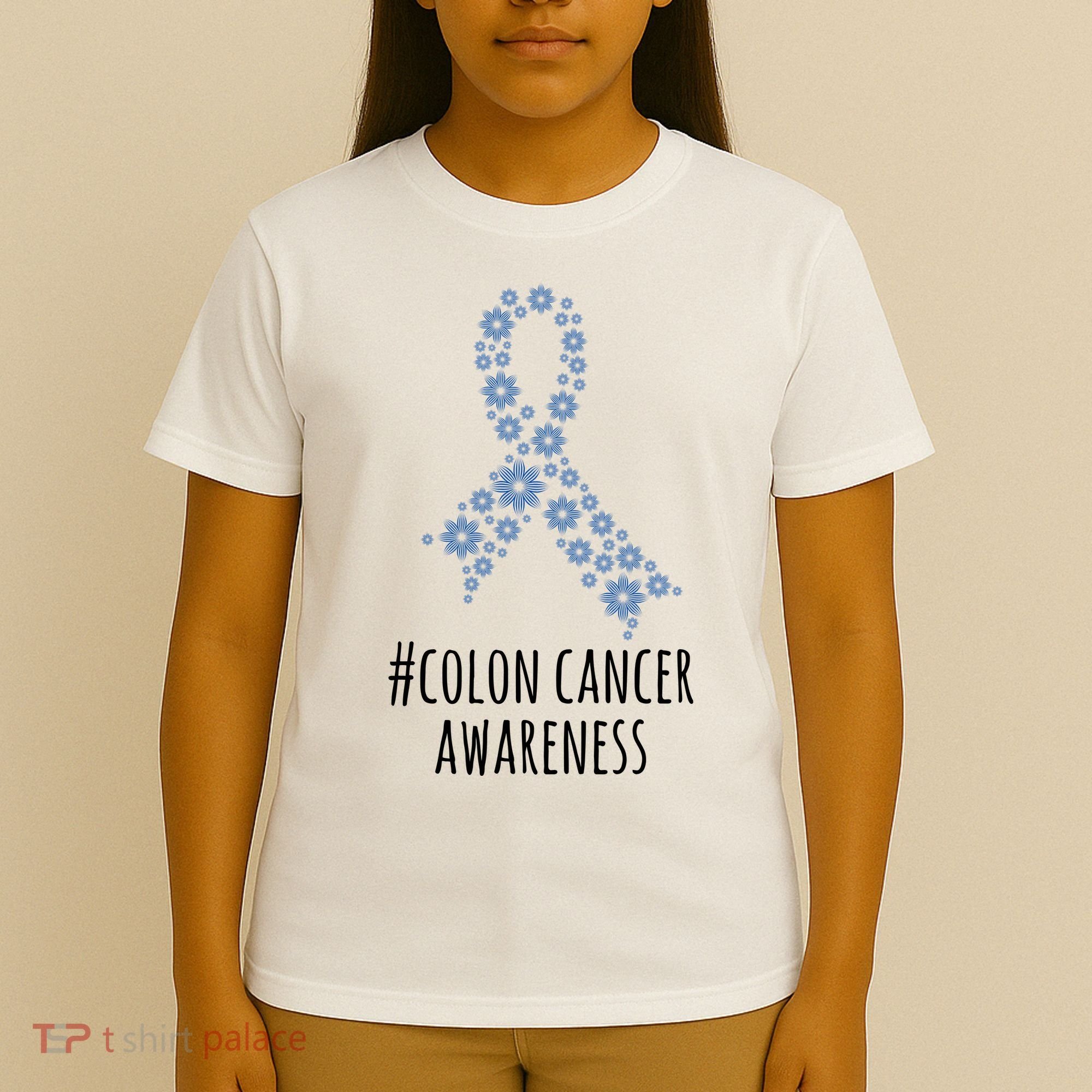 Colon Cancer Awareness Ribbon T-Shirt