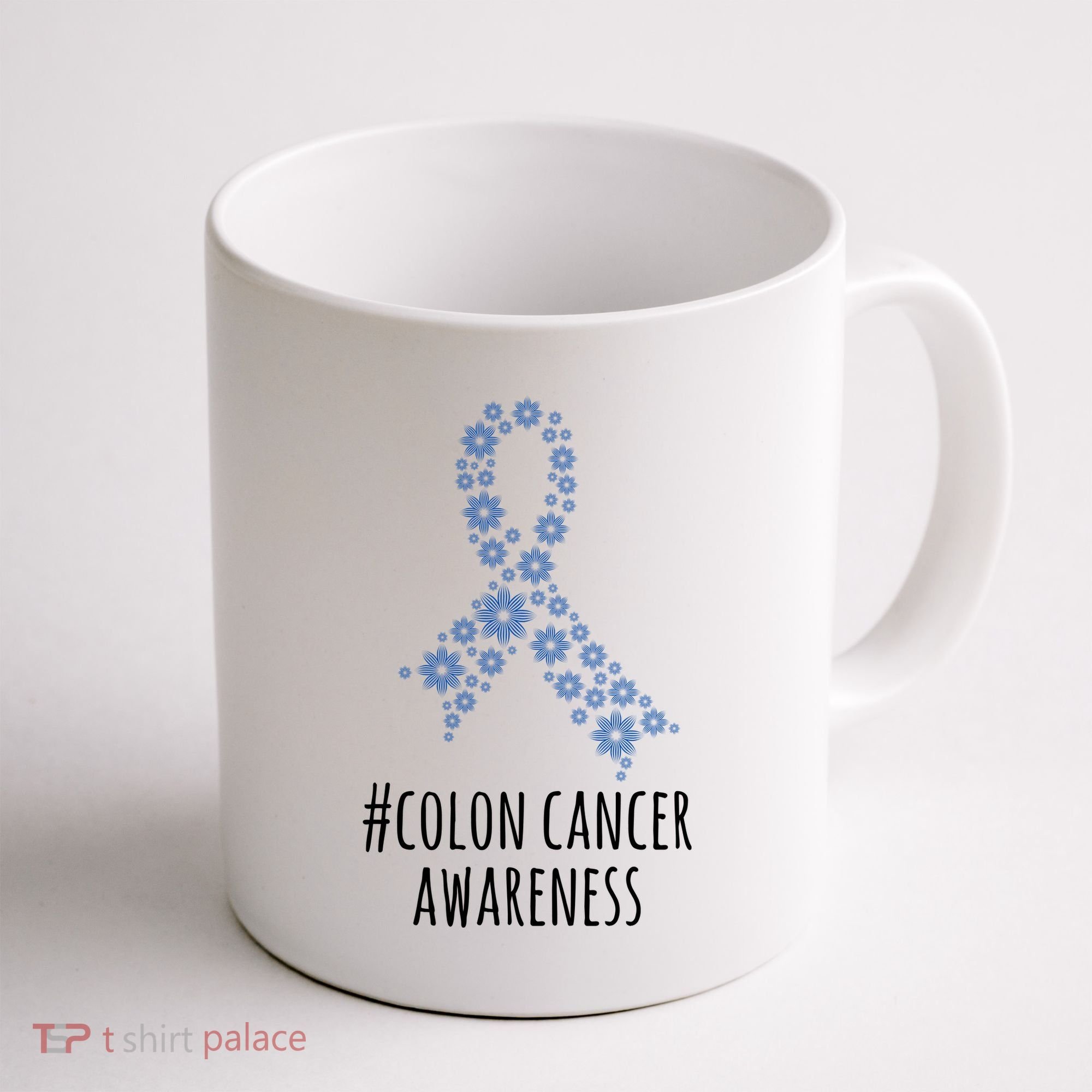 Colon Cancer Awareness Ribbon Coffee Mug