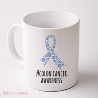 Colon Cancer Awareness Ribbon Coffee Mug thumb 0