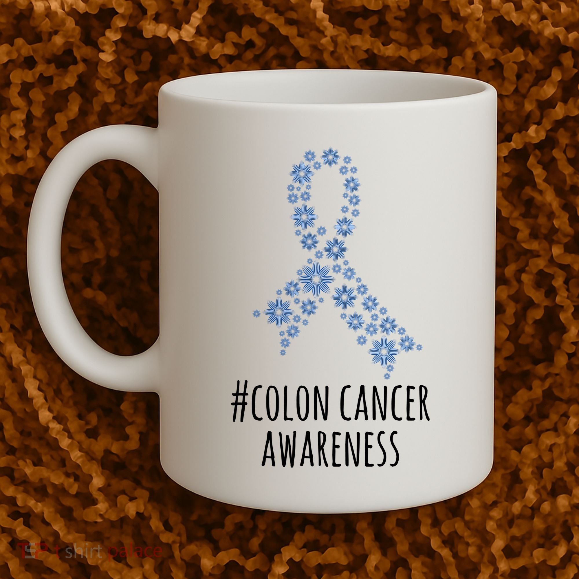 Colon Cancer Awareness Ribbon Coffee Mug