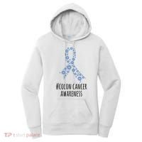 Colon Cancer Awareness Ribbon Women's Hoodie thumb 0