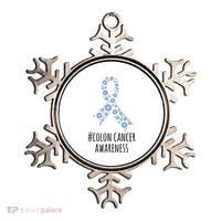 Colon Cancer Awareness Ribbon Ornament thumb 0