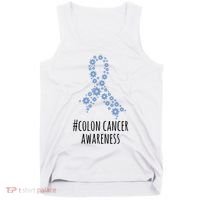Colon Cancer Awareness Ribbon Tank Top thumb 0