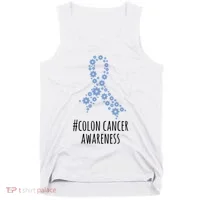 Colon Cancer Awareness Ribbon Tank Top thumb 0