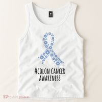 Colon Cancer Awareness Ribbon Tank Top thumb 2