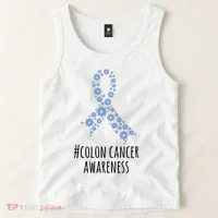 Colon Cancer Awareness Ribbon Tank Top thumb 2