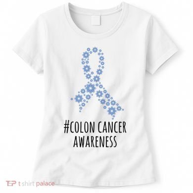 Colon Cancer Awareness Ribbon Women's T-Shirt