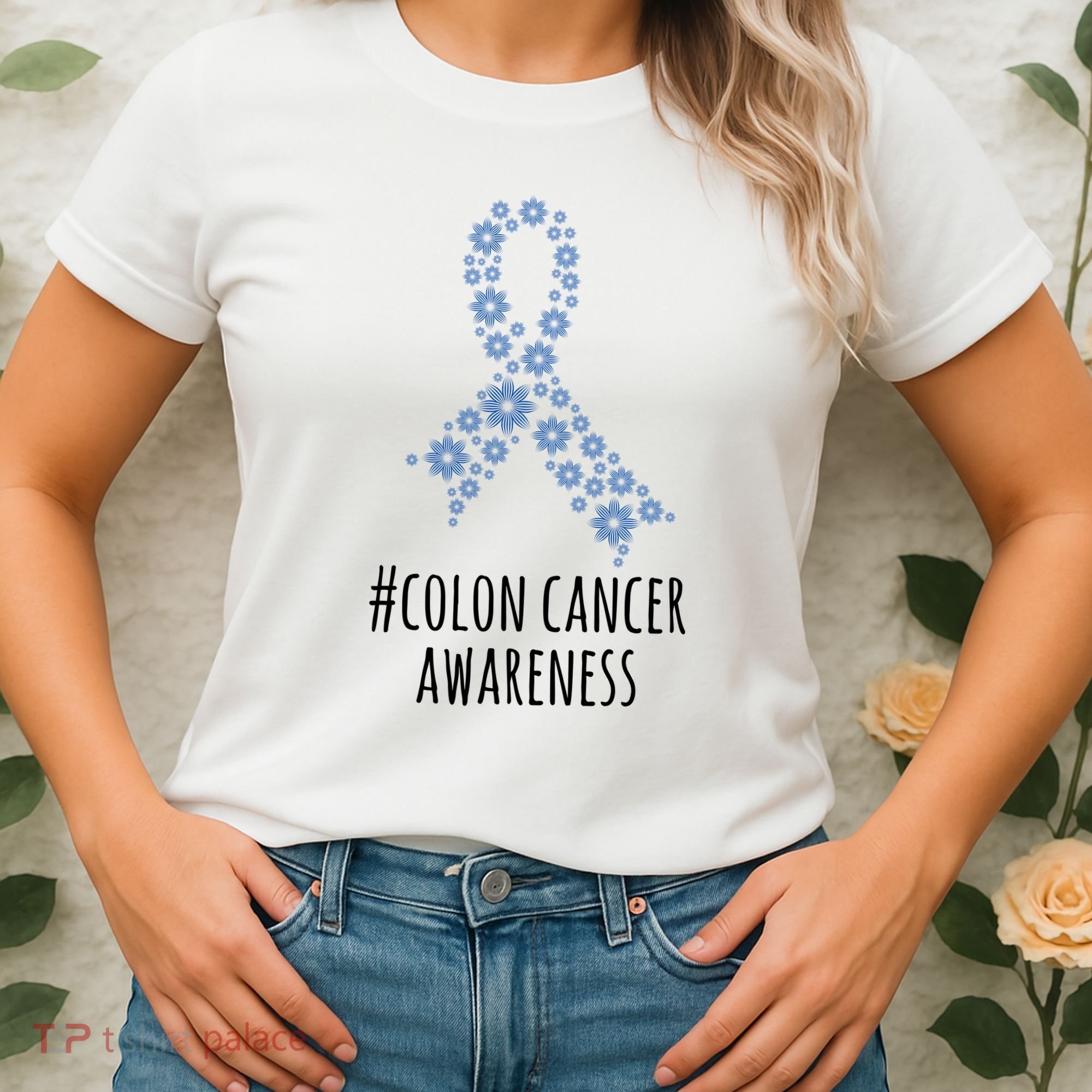 Colon Cancer Awareness Ribbon Women's T-Shirt