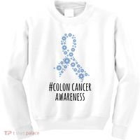 Colon Cancer Awareness Ribbon Kids Sweatshirt thumb 0