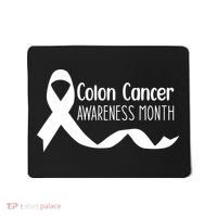 Colon Cancer Awareness Month Black Mousepad thumb 0