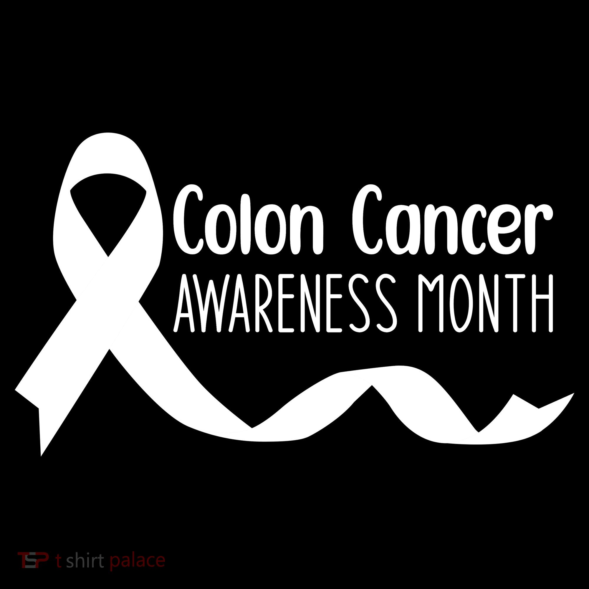 Colon Cancer Awareness Month Black Baby Bodysuit