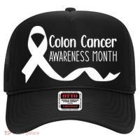 Colon Cancer Awareness Month Black Hat thumb 0
