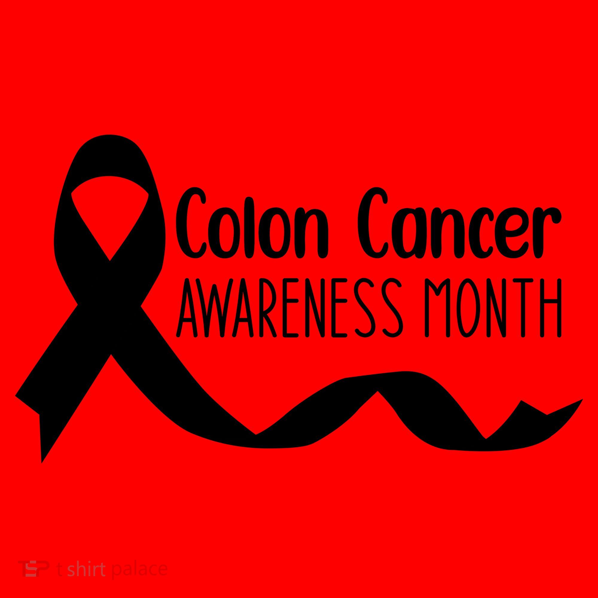 Colon Cancer Awareness Month Black Santa Hat