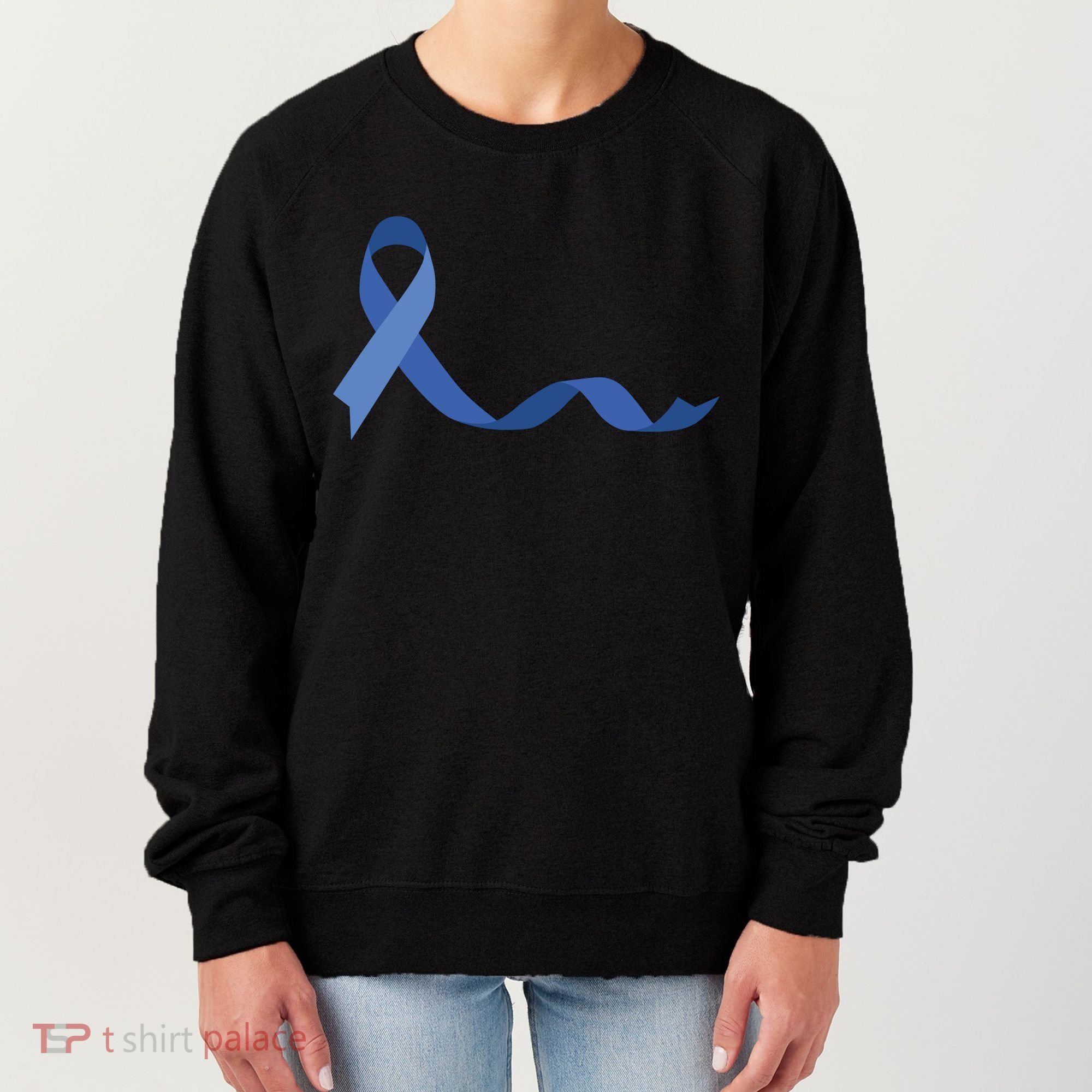 Colon Cancer Awareness Ribbon Women's Sweatshirt