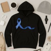Colon Cancer Awareness Ribbon Hoodie thumb 3
