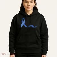 Colon Cancer Awareness Ribbon Hoodie thumb 5