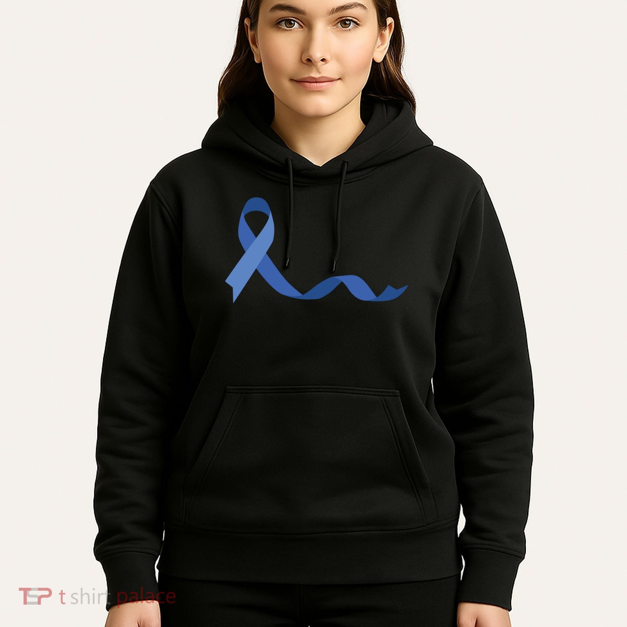 Colon Cancer Awareness Ribbon Hoodie