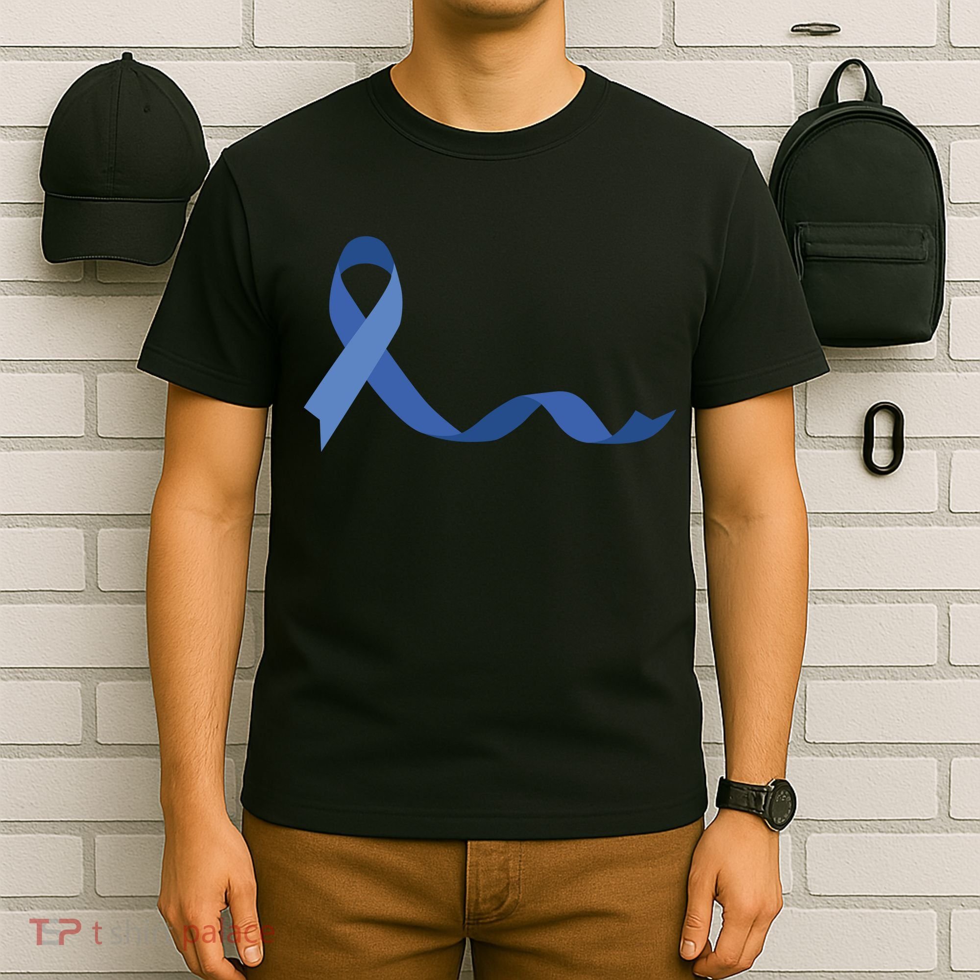 Colon Cancer Awareness Ribbon T-Shirt