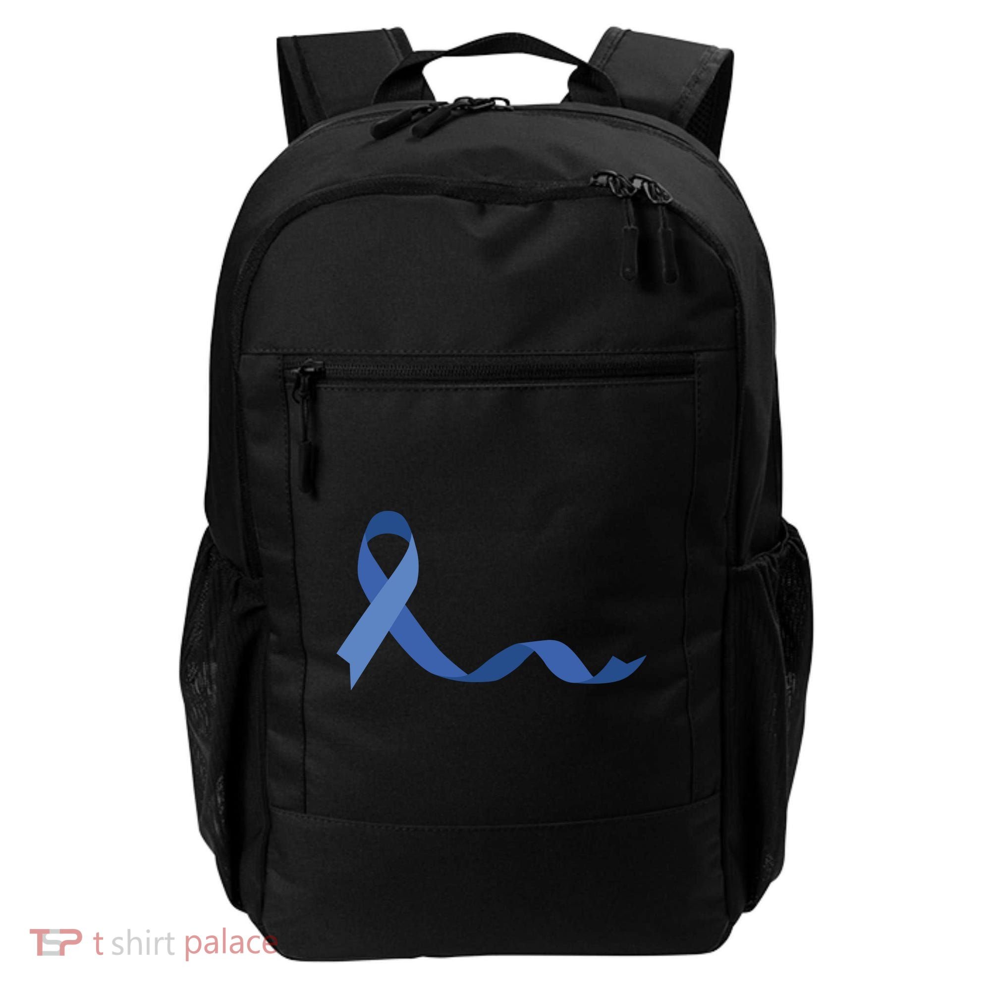 Colon Cancer Awareness Ribbon Backpack