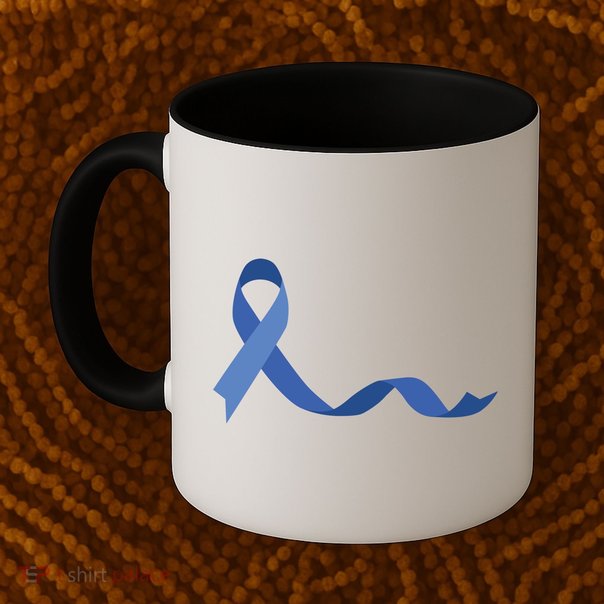 Colon Cancer Awareness Ribbon Coffee Mug