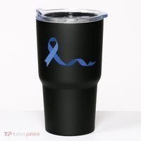 Colon Cancer Awareness Ribbon Tumbler thumb 0