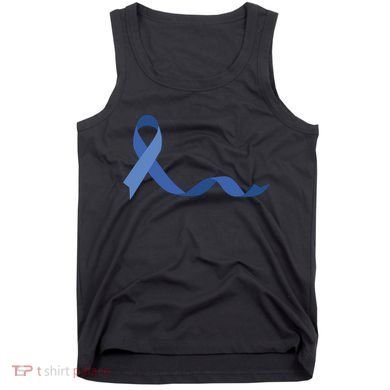 Colon Cancer Awareness Ribbon Tank Top