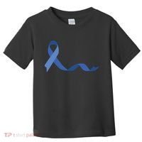 Colon Cancer Awareness Ribbon Toddler T-Shirt thumb 0