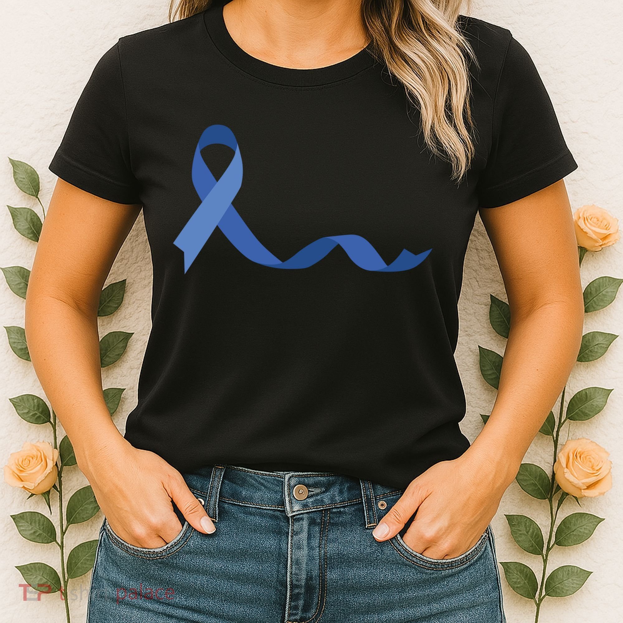 Colon Cancer Awareness Ribbon Women's T-Shirt