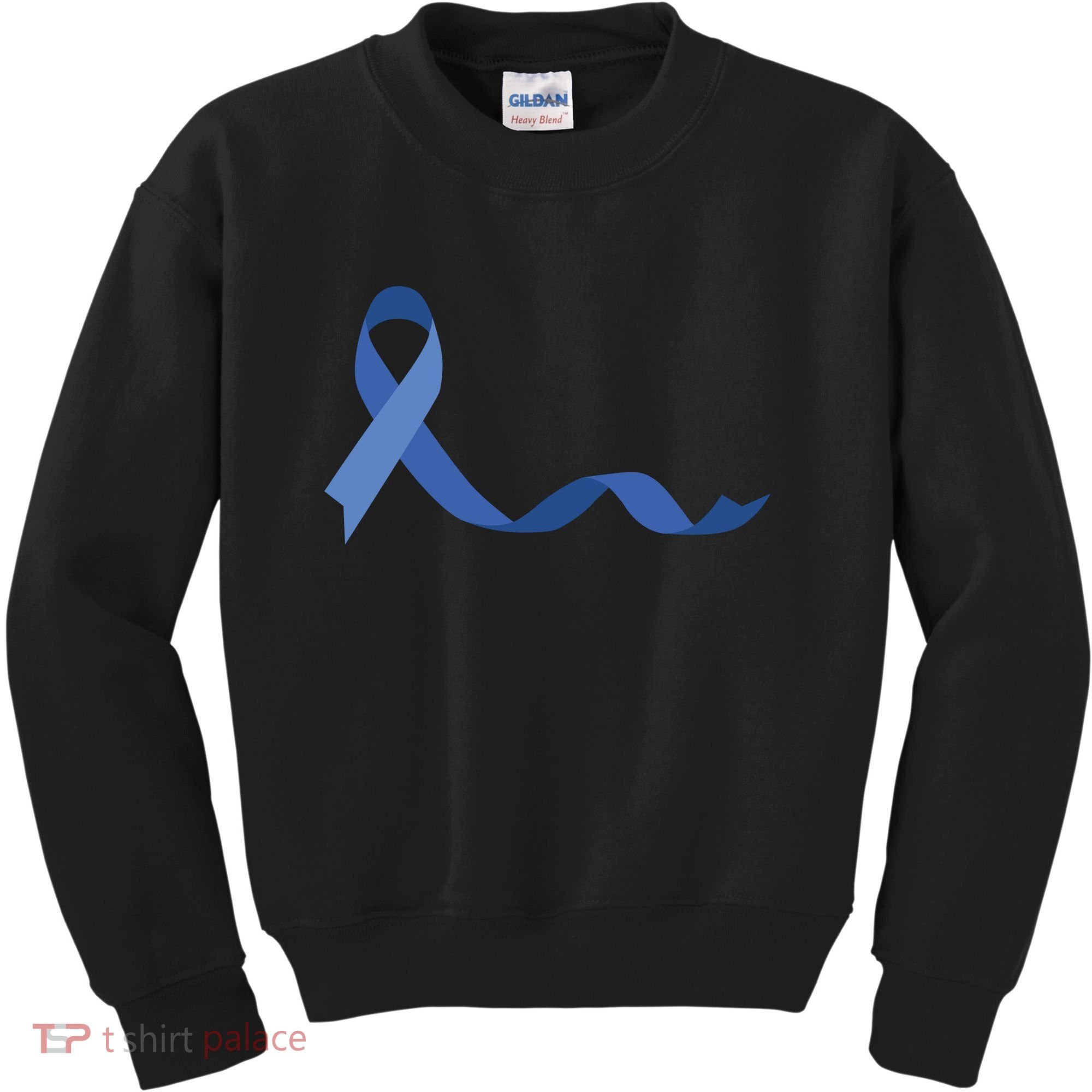 Colon Cancer Awareness Ribbon Kids Sweatshirt