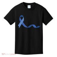 Colon Cancer Awareness Ribbon Kids T-Shirt thumb 0