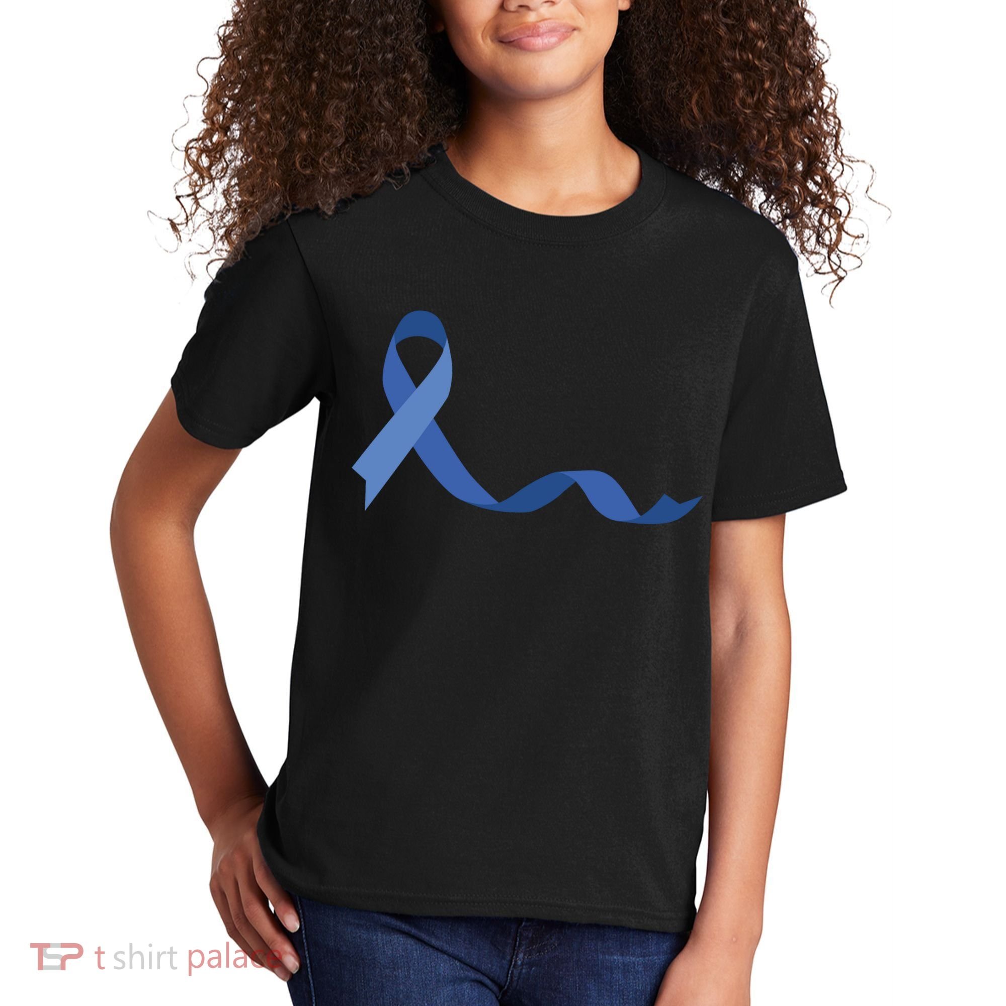 Colon Cancer Awareness Ribbon Kids T-Shirt