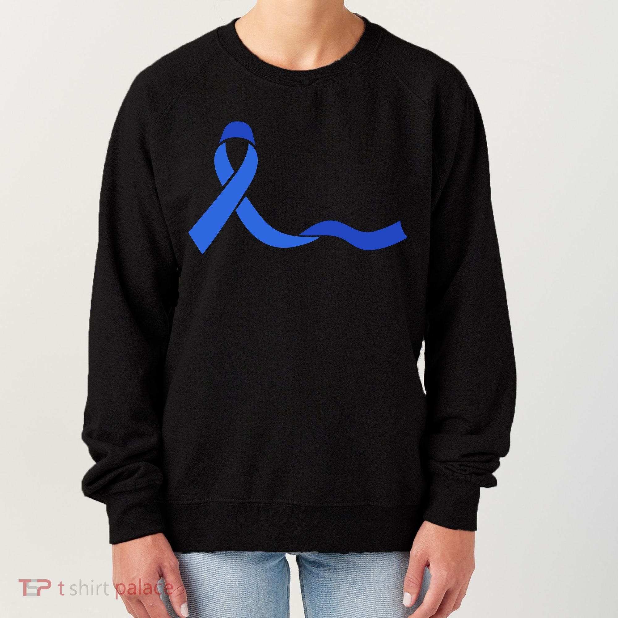 Colon Cancer Awareness Ribbon Women's Sweatshirt