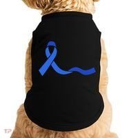 Colon Cancer Awareness Ribbon Doggie Tank thumb 0