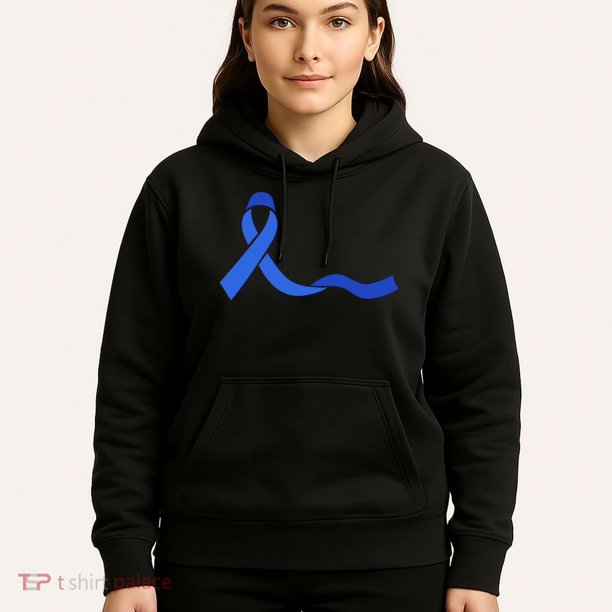 Colon Cancer Awareness Ribbon Hoodie