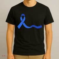 Colon Cancer Awareness Ribbon T-Shirt thumb 3