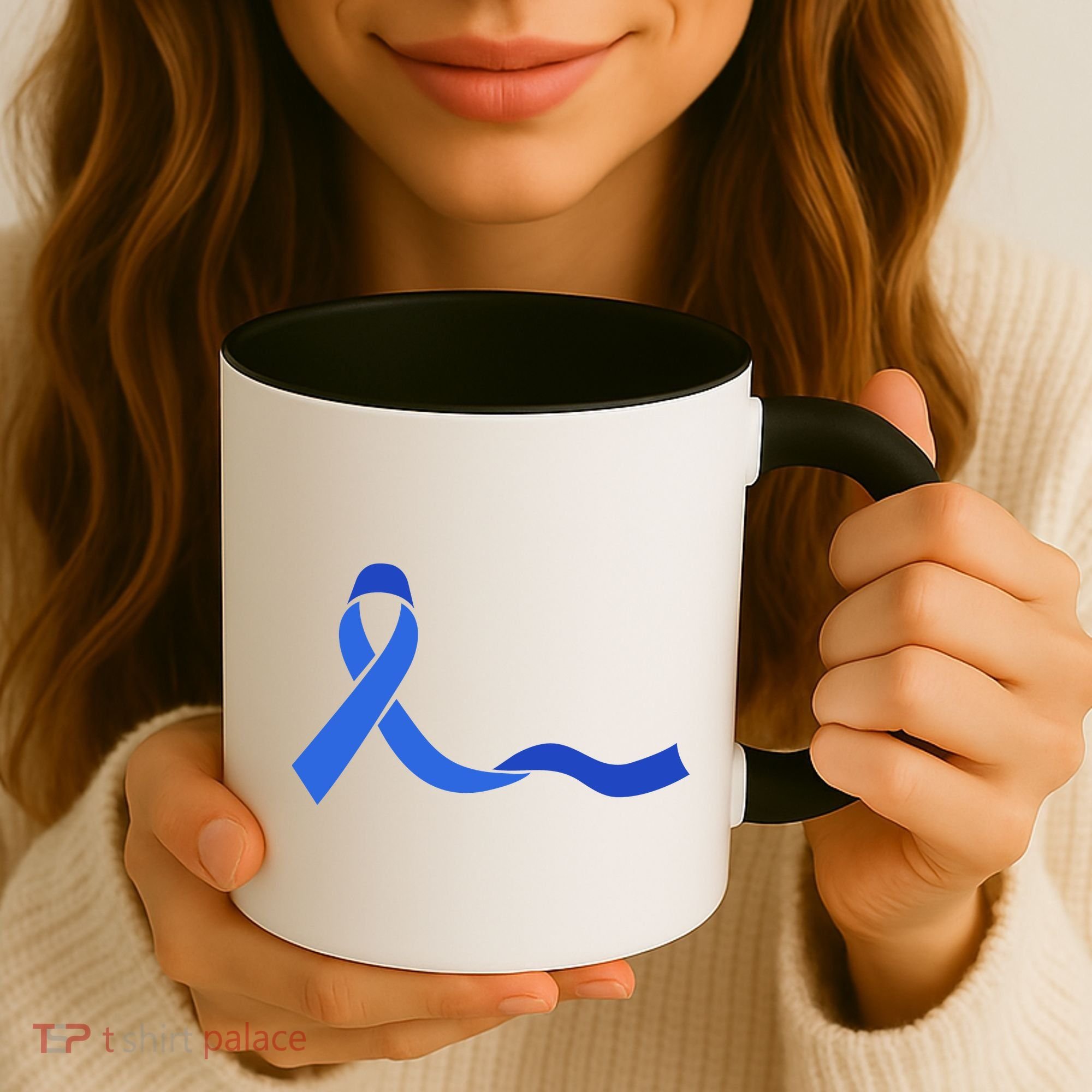 Colon Cancer Awareness Ribbon Coffee Mug