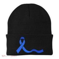 Colon Cancer Awareness Ribbon Beanie thumb 0