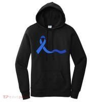 Colon Cancer Awareness Ribbon Women's Hoodie thumb 0