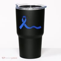 Colon Cancer Awareness Ribbon Tumbler thumb 0