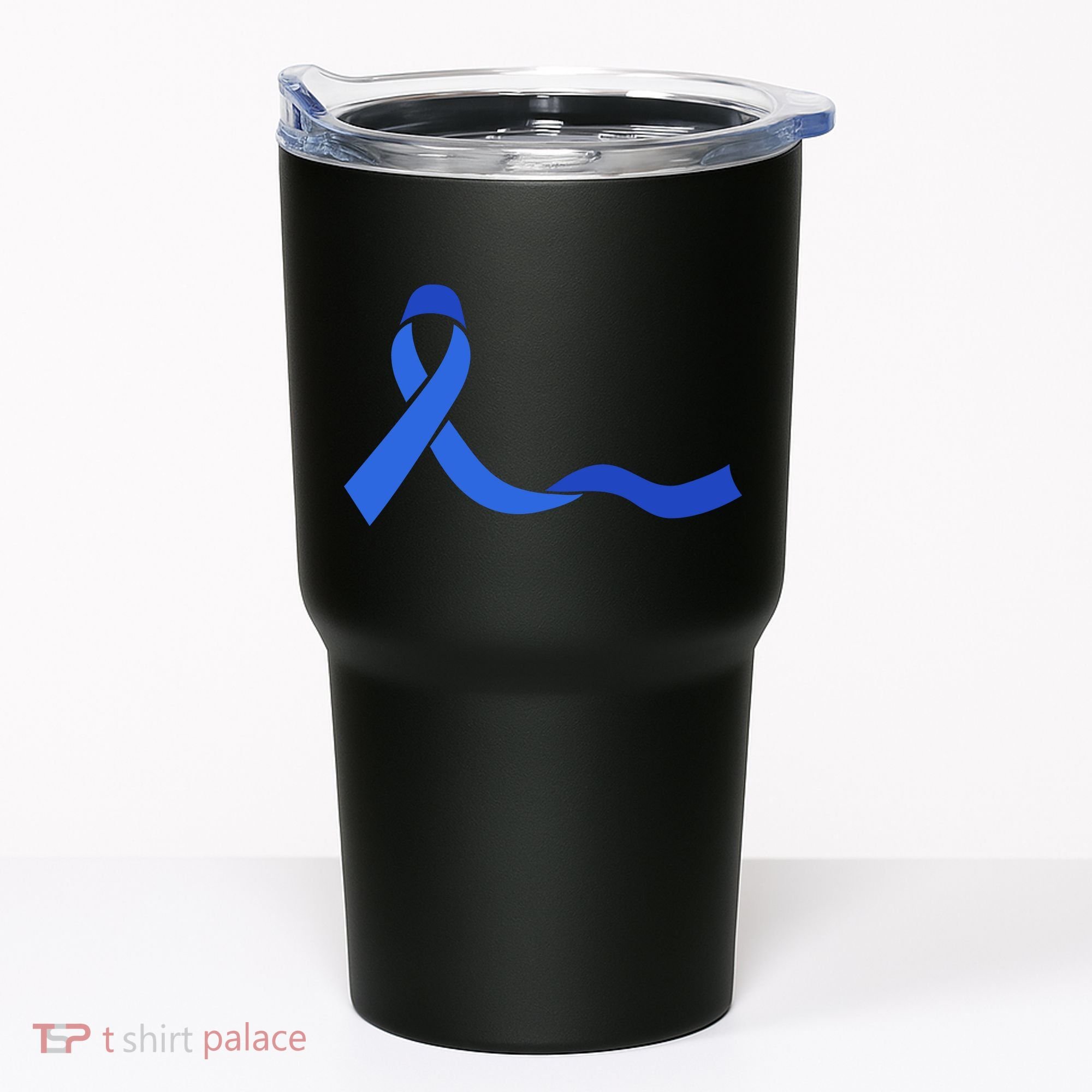 Colon Cancer Awareness Ribbon Tumbler
