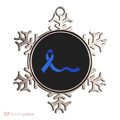 Colon Cancer Awareness Ribbon Ornament
