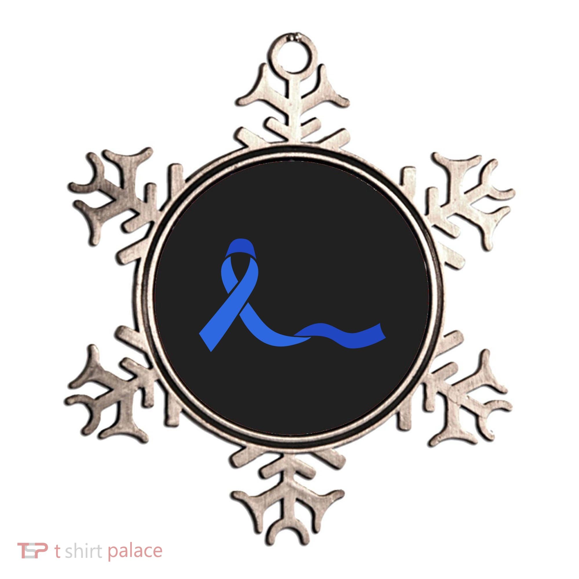 Colon Cancer Awareness Ribbon Ornament