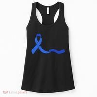 Colon Cancer Awareness Ribbon Women's Tank Top thumb 0