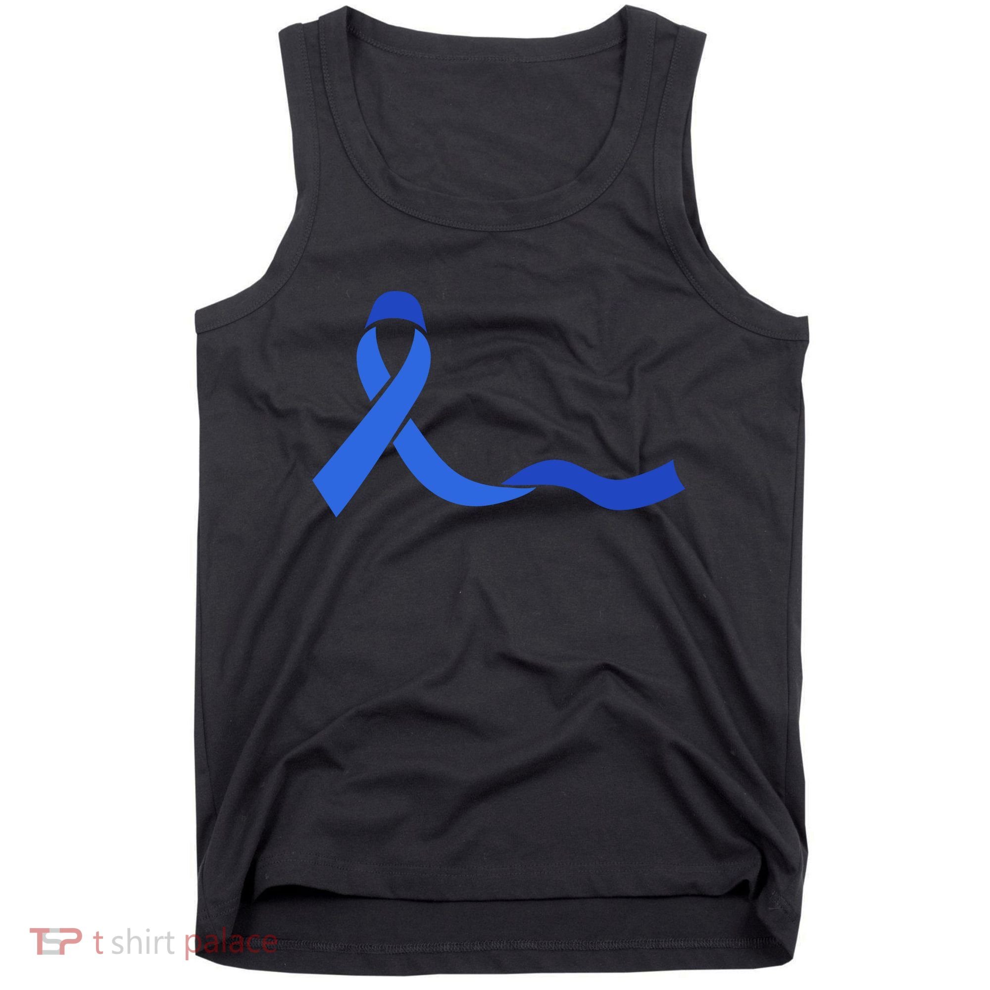 Colon Cancer Awareness Ribbon Tank Top