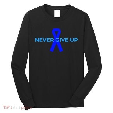 Colon Cancer Awareness Ribbons Long Sleeve Shirt