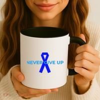 Colon Cancer Awareness Ribbons Coffee Mug thumb 3