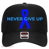 Colon Cancer Awareness Ribbons Hat thumb 0