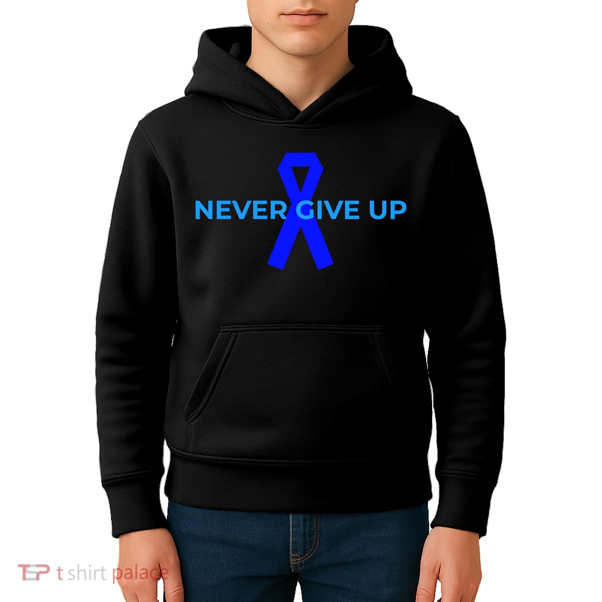 Colon Cancer Awareness Ribbons Kids Hoodie