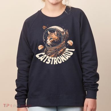 Catstronaut Cat Animal Astronaut Women's Sweatshirt