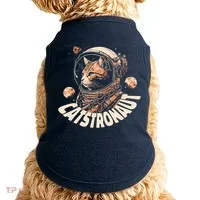 Catstronaut Cat Animal Astronaut Doggie Tank thumb 0